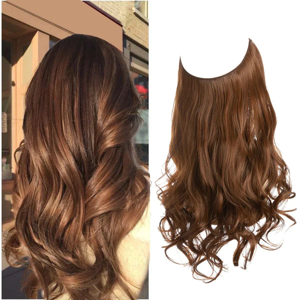 SecretHair | Premium Real Hair Extensions | 100% REMY Quality | Seamless Volume & Length | Natural Shine | Heat Resistant & Durable