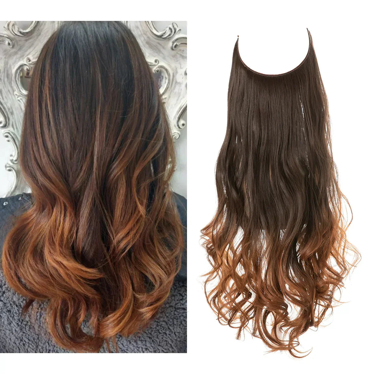 SecretHair | Premium Real Hair Extensions | 100% REMY Quality | Seamless Volume & Length | Natural Shine | Heat Resistant & Durable
