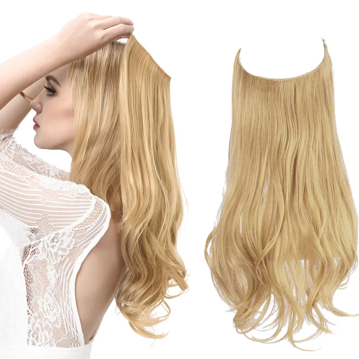 SecretHair | Premium Real Hair Extensions | 100% REMY Quality | Seamless Volume & Length | Natural Shine | Heat Resistant & Durable