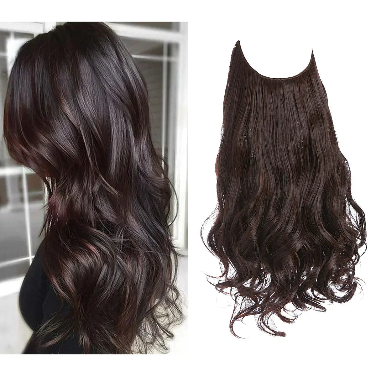 SecretHair | Premium Real Hair Extensions | 100% REMY Quality | Seamless Volume & Length | Natural Shine | Heat Resistant & Durable