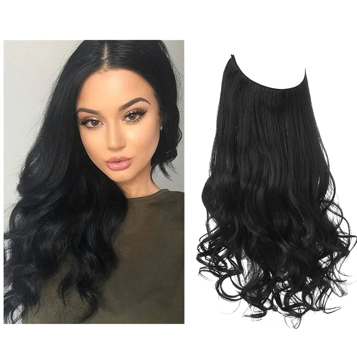 SecretHair | Premium Real Hair Extensions | 100% REMY Quality | Seamless Volume & Length | Natural Shine | Heat Resistant & Durable