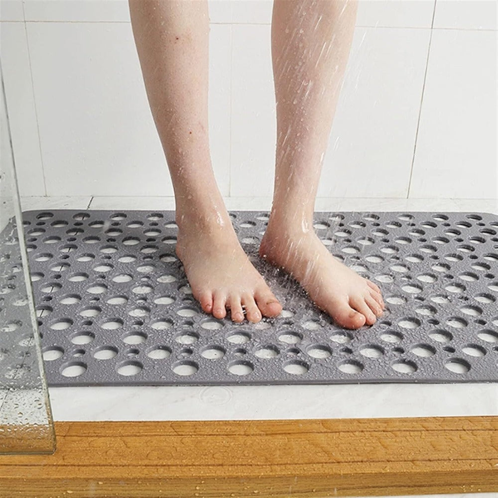 Shower Mat with Antibacterial and Non-Slip Properties