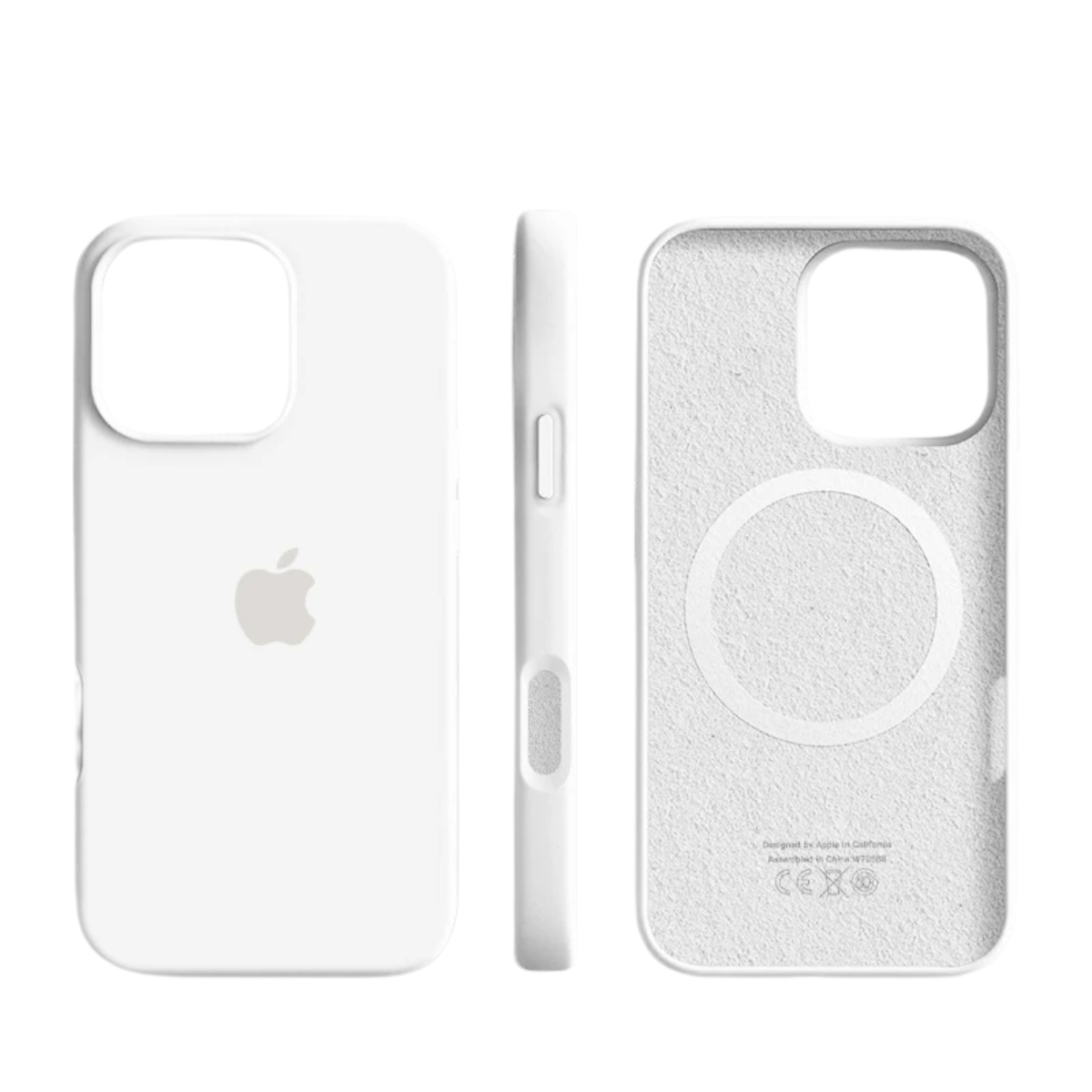 Silicone Case Compatible with MagSafe with Soft Surface for iPhone