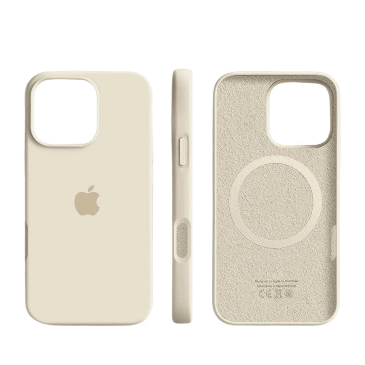 Silicone Case Compatible with MagSafe with Soft Surface for iPhone