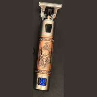 SKULLTRIM – Recortadora de barba vintage con batería y corte preciso para barba y cabello