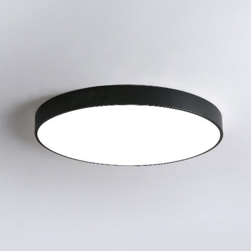 Slim Round LED Lamp for Bedroom and Living Room Interiors