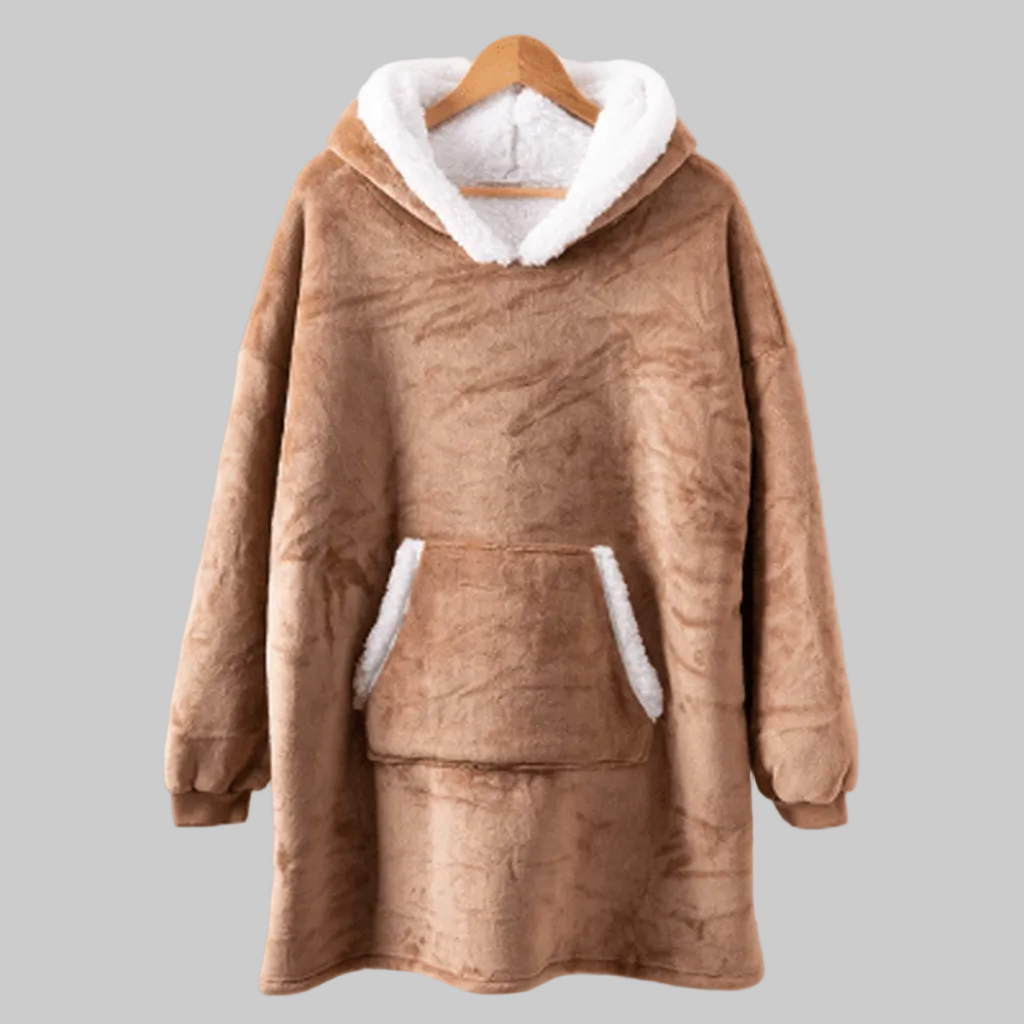 SNUGGOVA – Fleece Hoodie Blanket for Ultimate Comfort