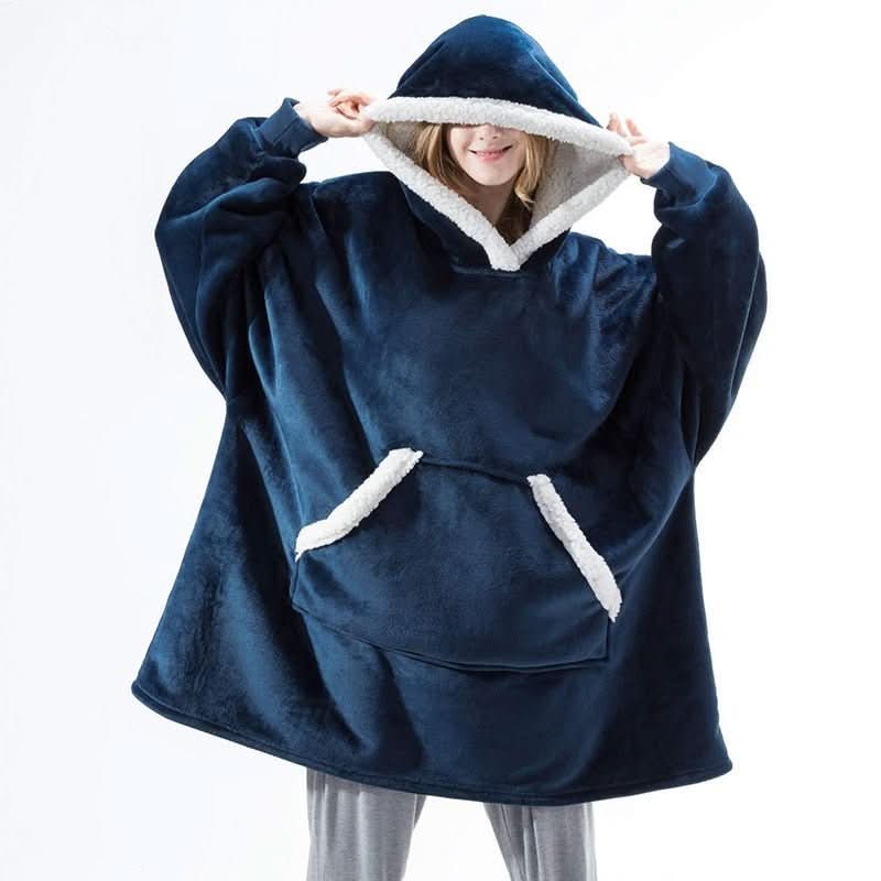 SNUGGOVA – Fleece Hoodie Blanket for Ultimate Comfort