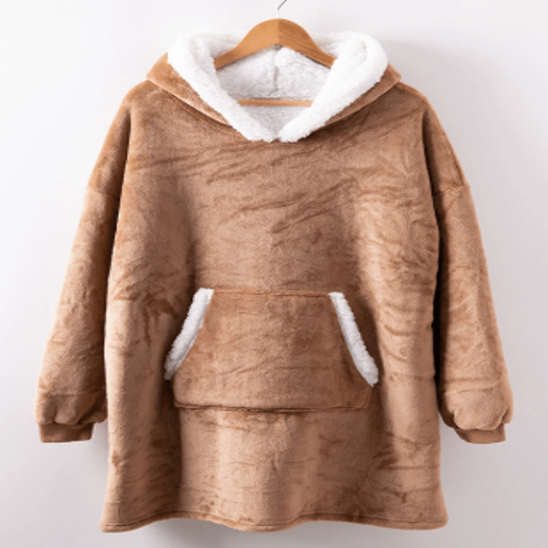 SNUGGOVA – Fleece Hoodie Blanket for Ultimate Comfort