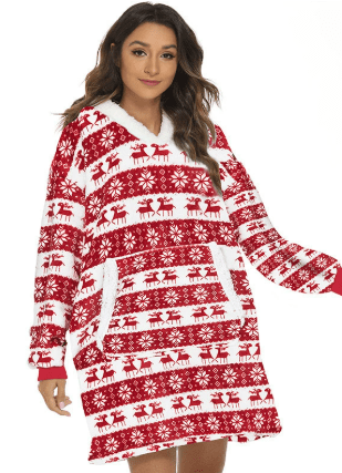 SNUGGOVA – Fleece Hoodie Blanket for Ultimate Comfort