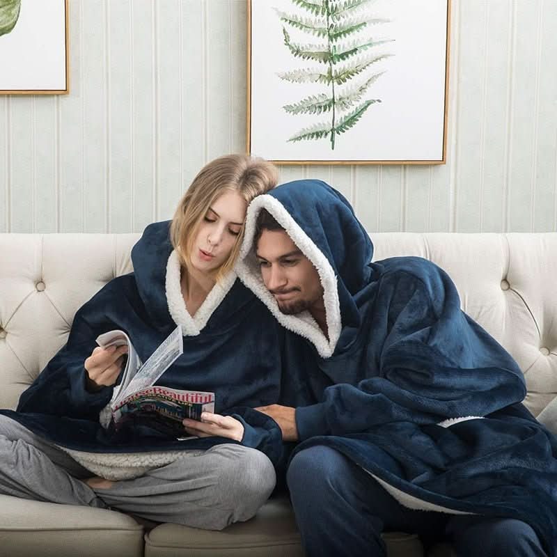 SNUGGOVA – Fleece Hoodie Blanket for Ultimate Comfort