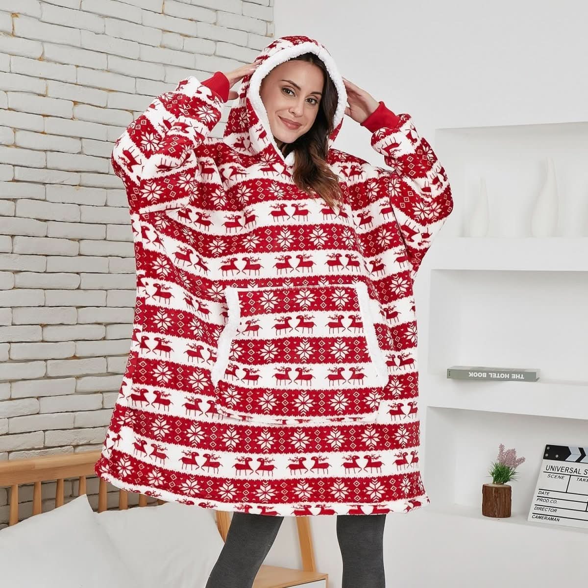 SNUGGOVA – Fleece Hoodie Blanket for Ultimate Comfort