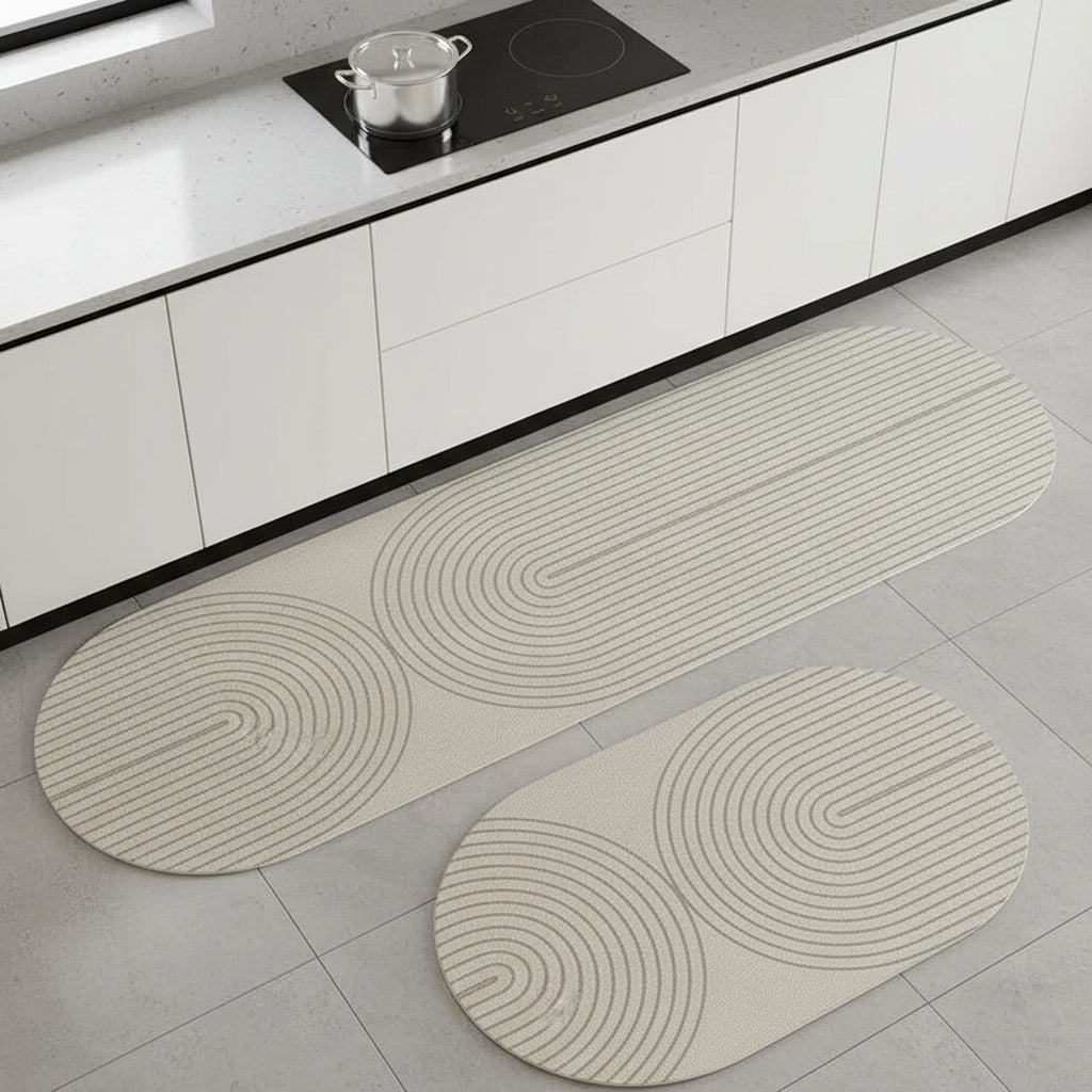 SOFTTREAD – Non-slip, super absorbent, and comfortable kitchen mat