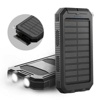 SOLARFORCE Power Bank – Batterie solaire étanche de 20000mAh pour aventures en plein air