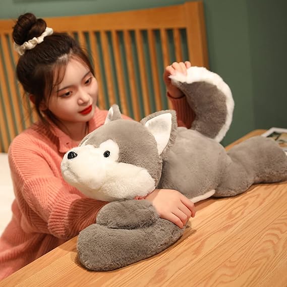 Soothing Plush Wolf for Stress Relief and Sleep Comfort
