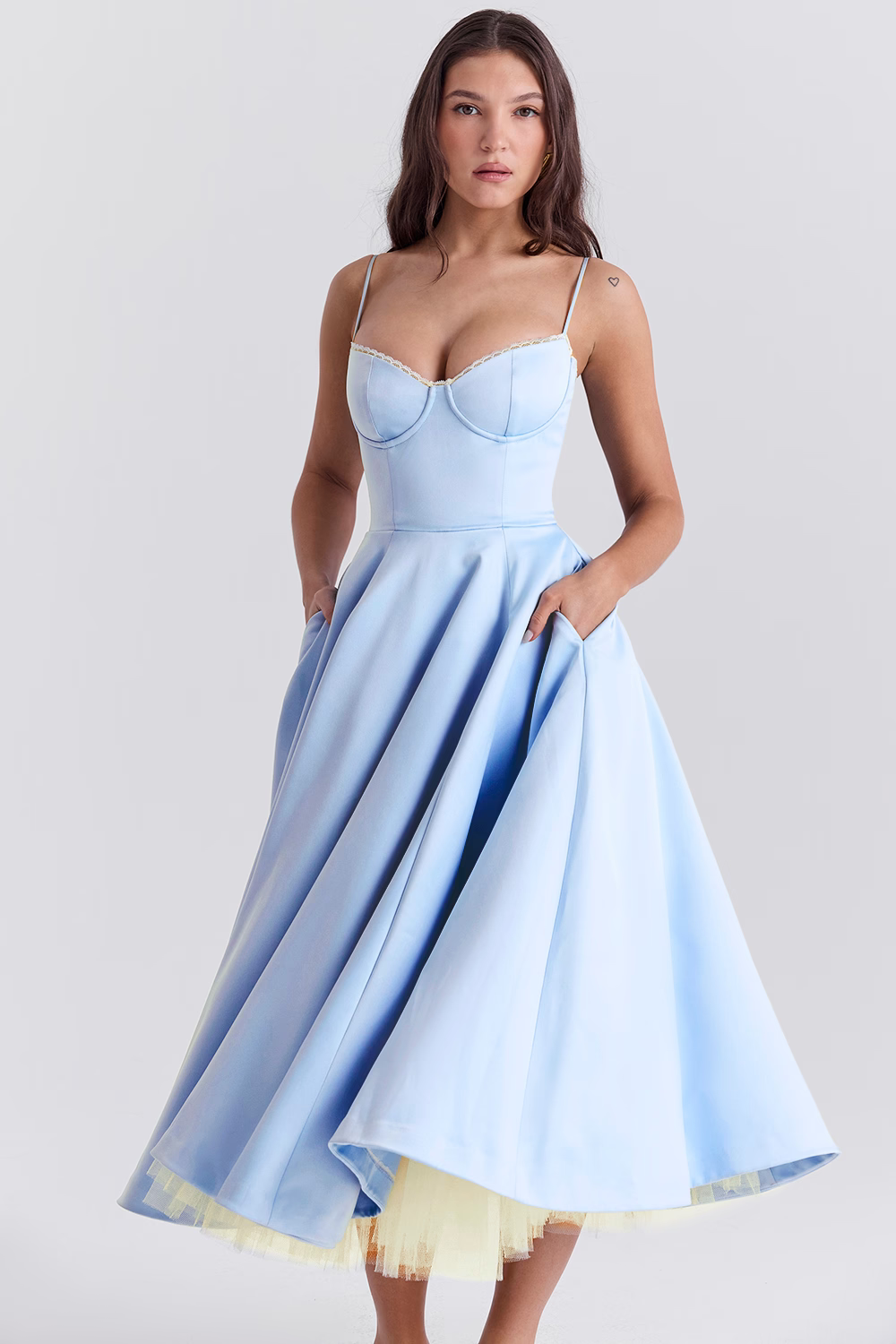 Sophie | Luxurious Autumn Shaping Maxi Dress