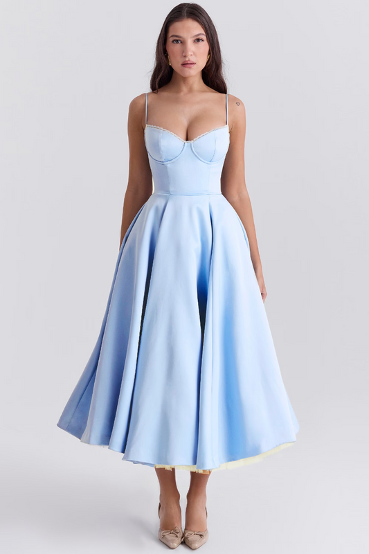Sophie | Luxurious Autumn Shaping Maxi Dress