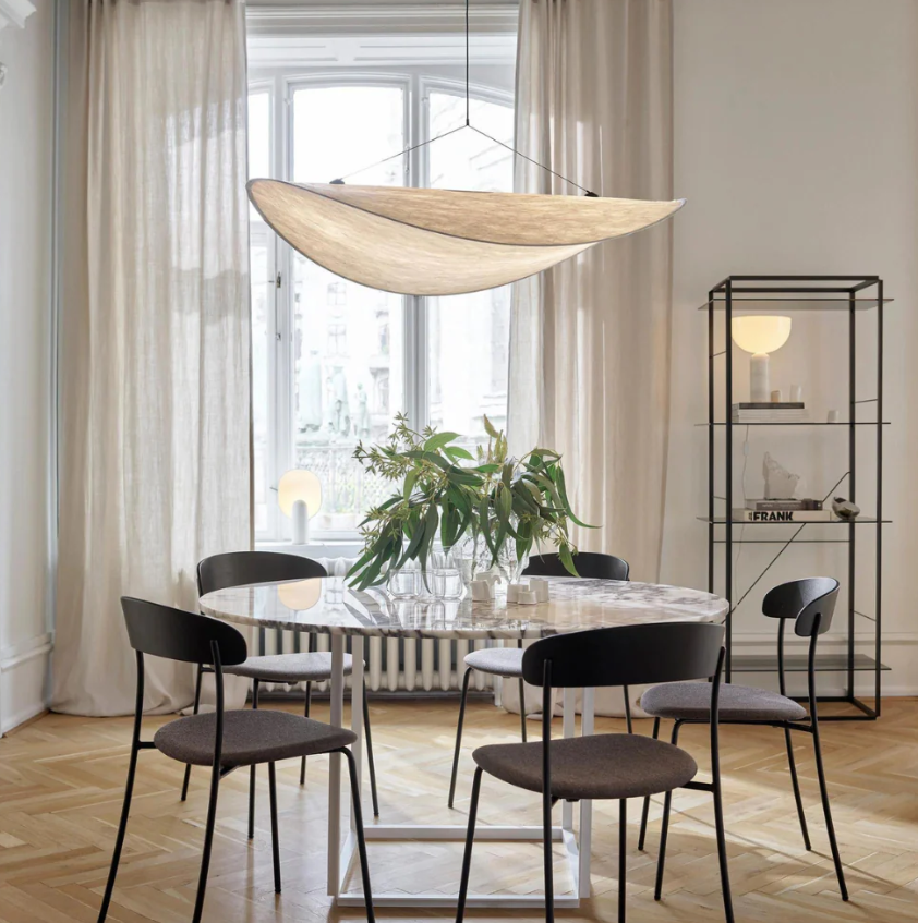 SoraHaze Hanging Chandelier In Japandi Soothing Light