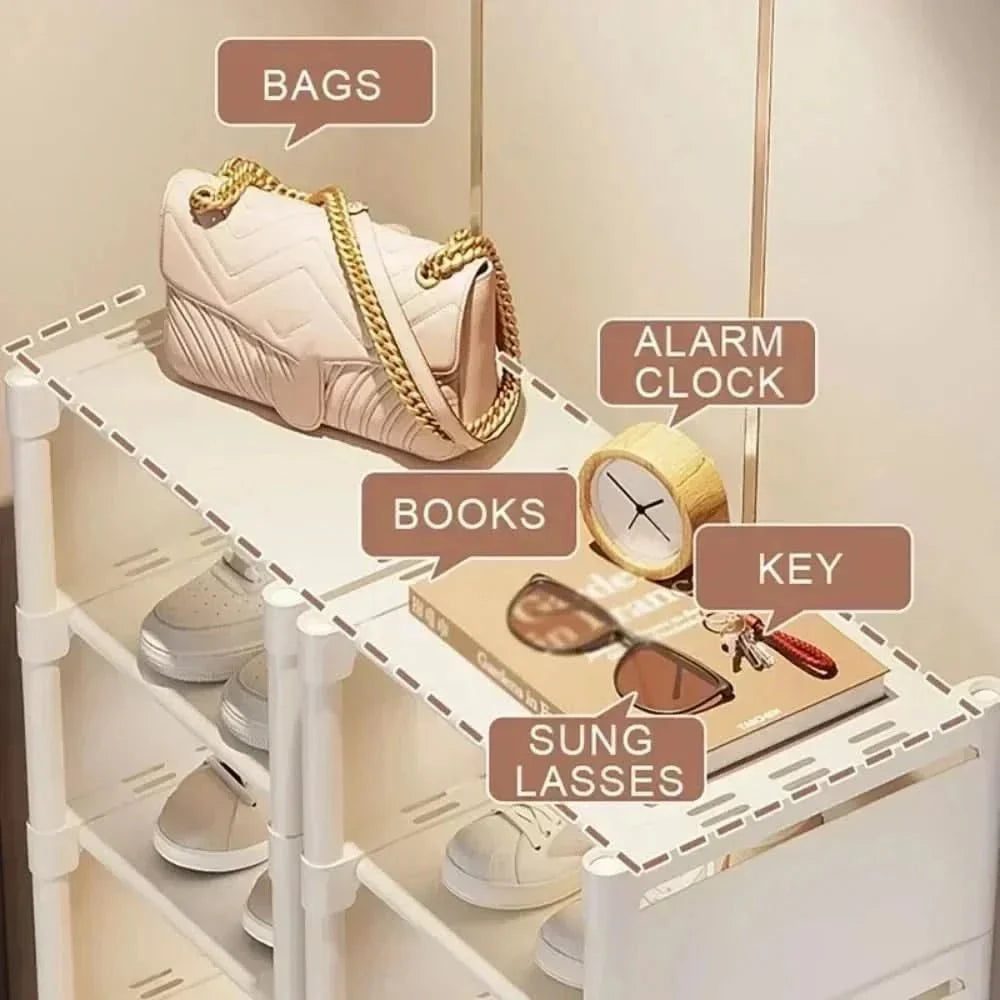 SPACERACK – Space-Saving Shoe Rack for Corners & Small Spaces