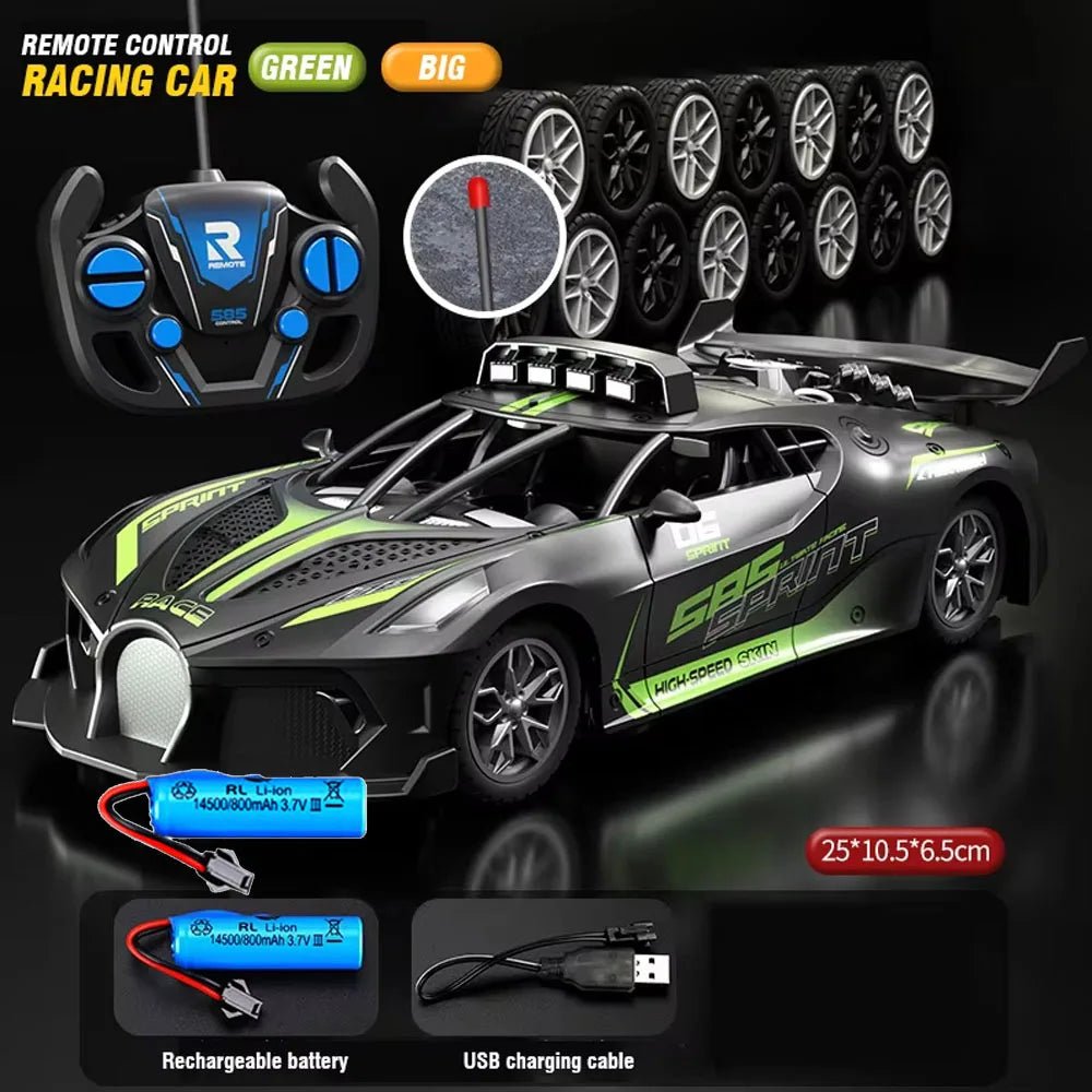 SPEEDCUB – Child-safe 1:18 RC drift car with robust design