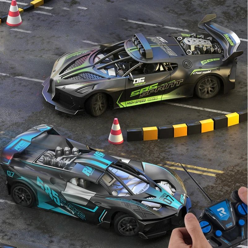 SPEEDCUB – Child-safe 1:18 RC drift car with robust design