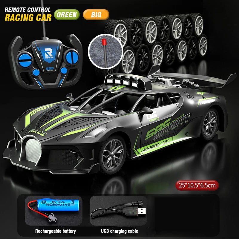 SPEEDCUB – Child-safe 1:18 RC drift car with robust design