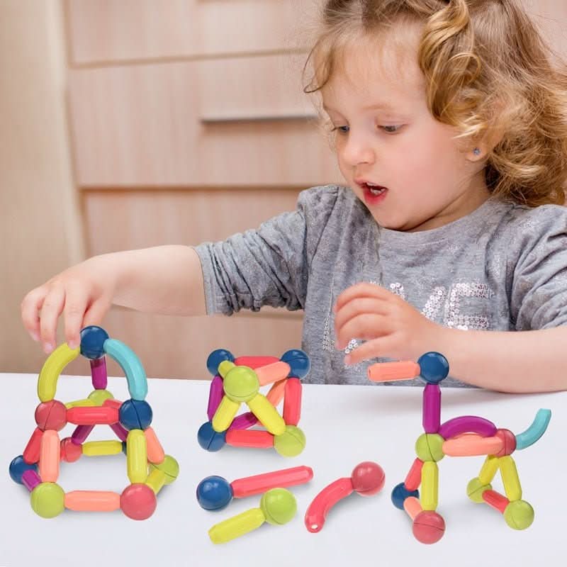 STICKCRAFT – Magnetic Creative Rods for Imaginative Building