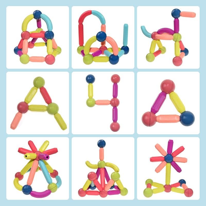 STICKCRAFT – Magnetic Creative Rods for Imaginative Building