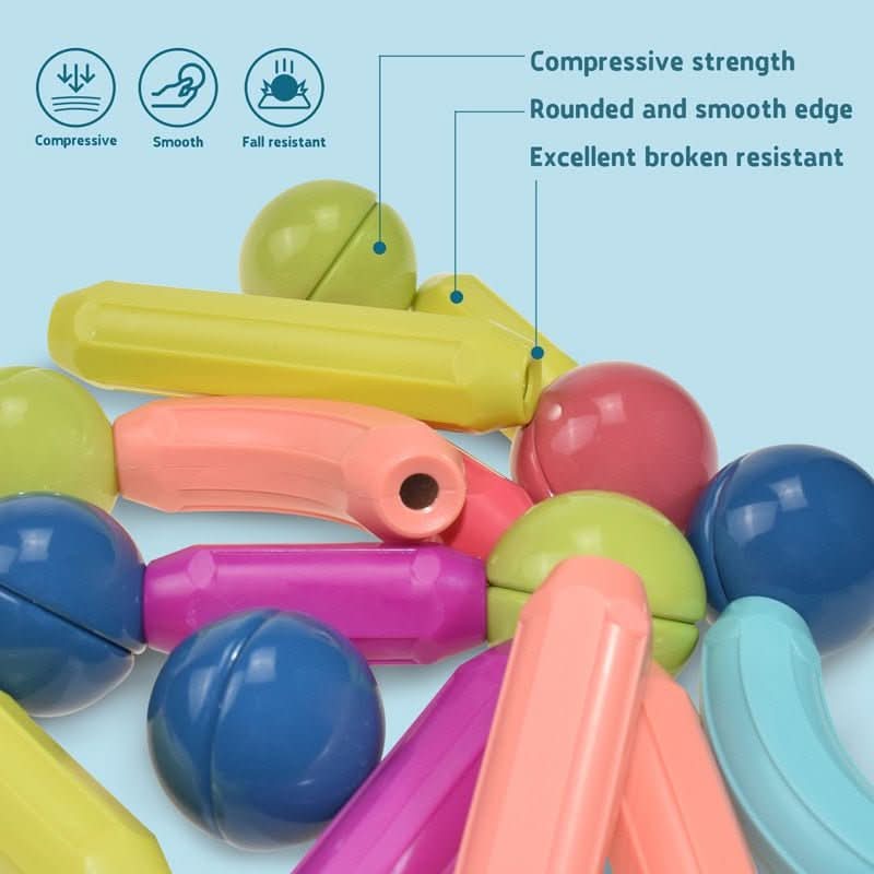 STICKCRAFT – Magnetic Creative Rods for Imaginative Building