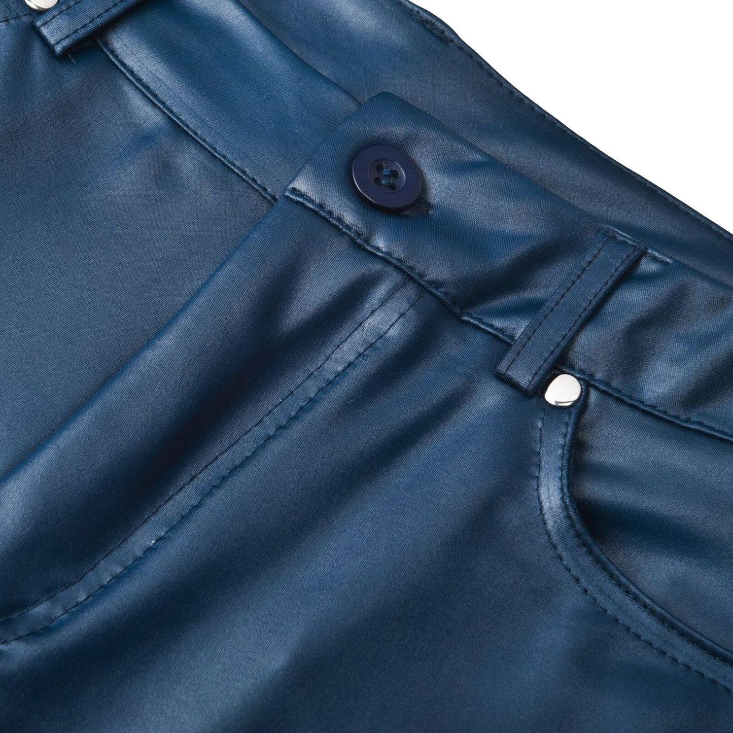 Stretch | Stretch Leather Trousers
