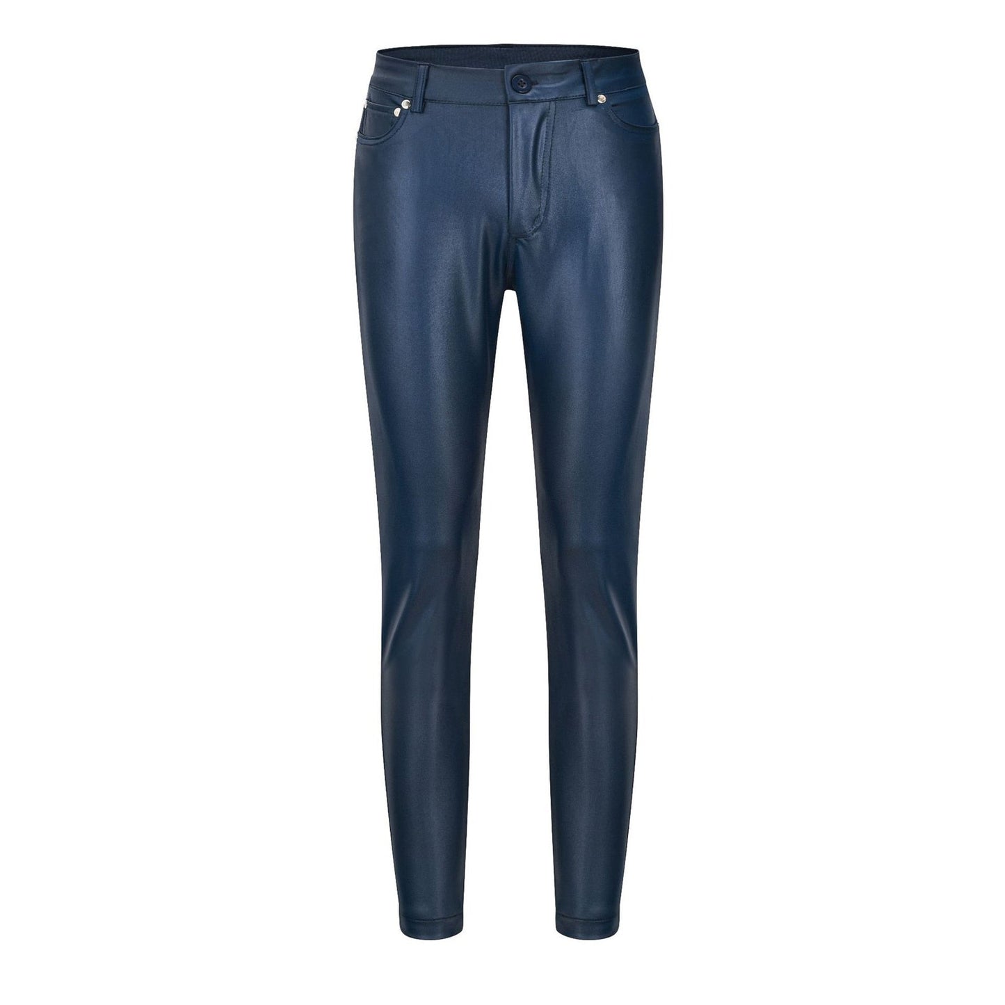 Stretch | Stretch Leather Trousers