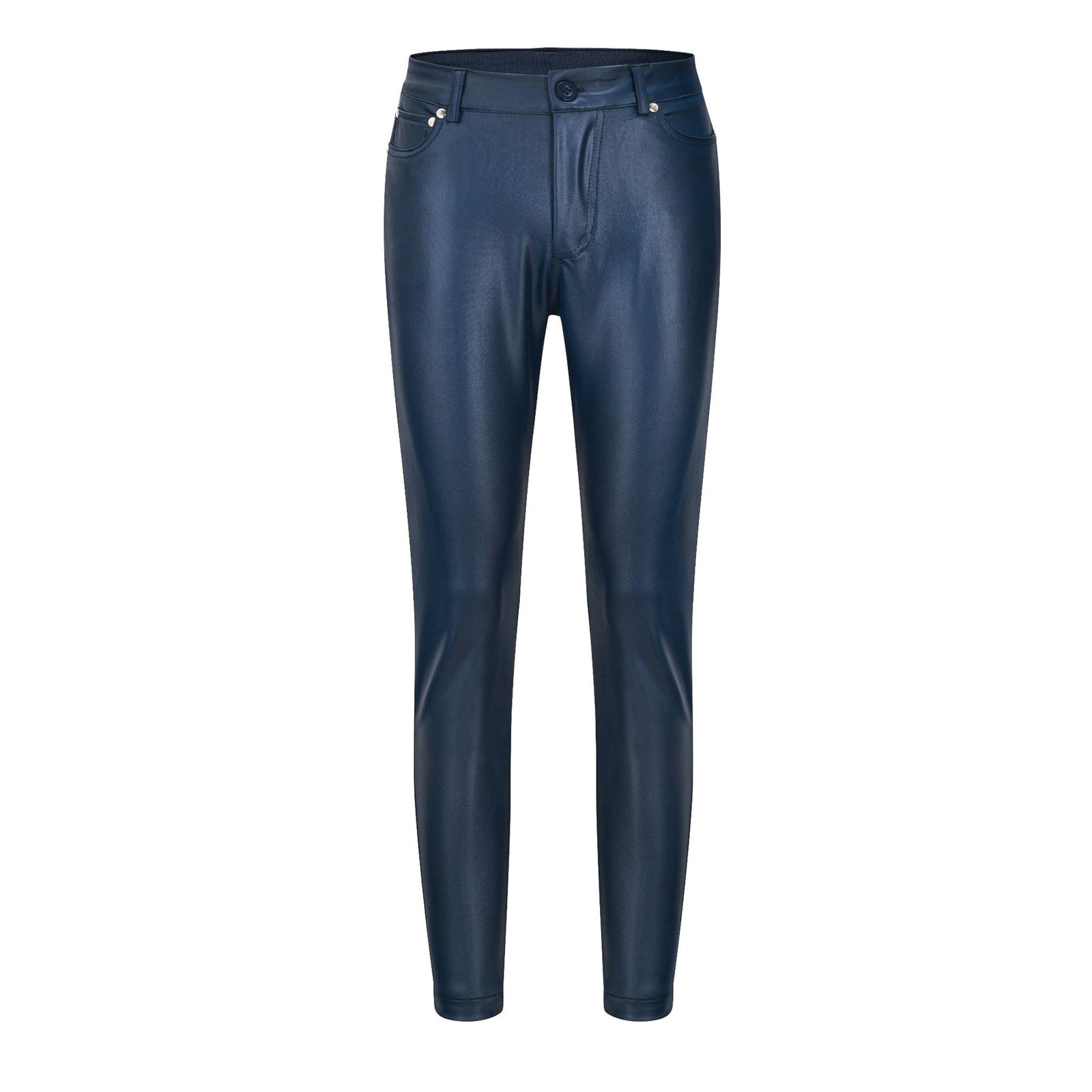 Stretch | Stretch Leather Trousers