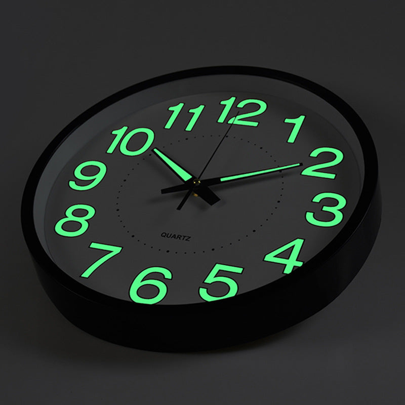 Stylish Large Wall Clock with Light Effect Treviq