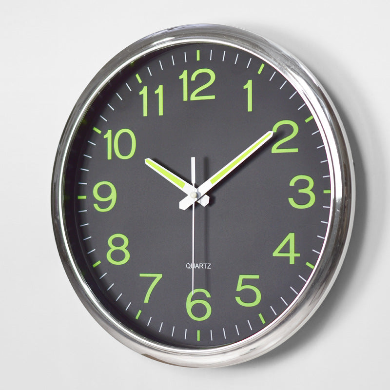 Stylish Large Wall Clock with Light Effect Treviq