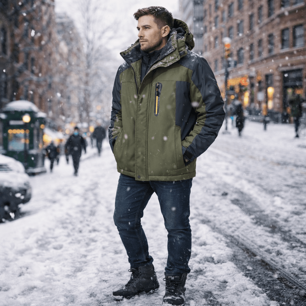 SUMMITWEAR – Functional winter coat for all weather conditions