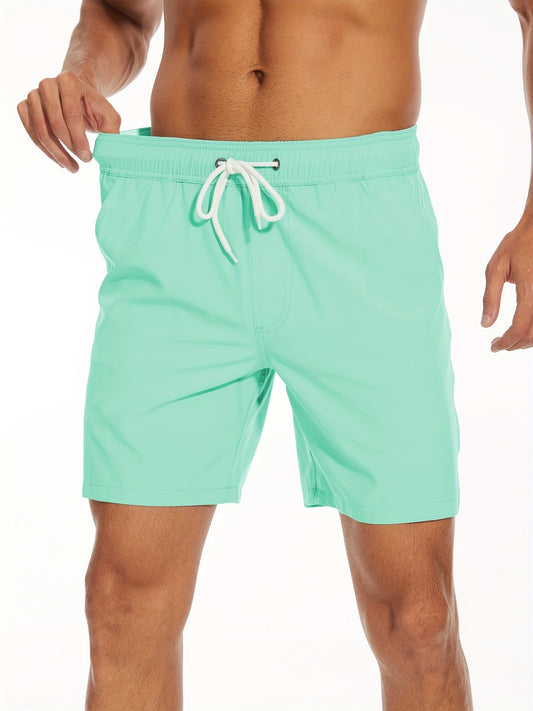 Swim Shorts | Quick-Drying Stretch Shorts for Men with Phone Pocket