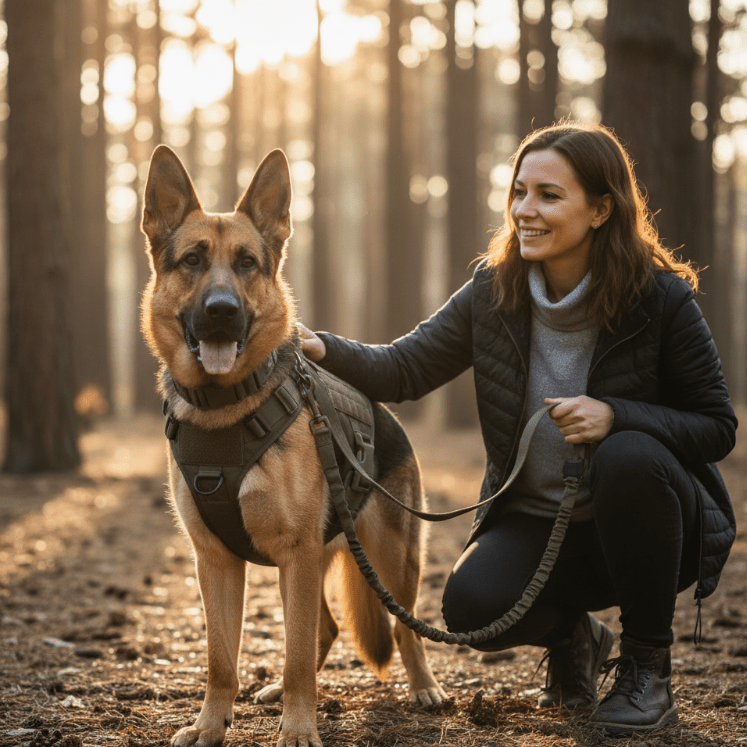 TACTICALK9 – Durable Dog Harness for Maximum Control & Comfort
