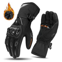 Gants Moto THERMOGRIP - Gants moto d'hiver étanches avec isolation 3 couches et protection en fibre de carbone