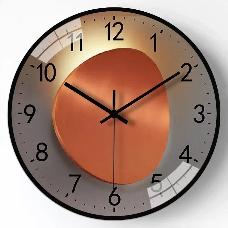 TICKLESS – Silent wall clock with minimalist dial and elegant finish