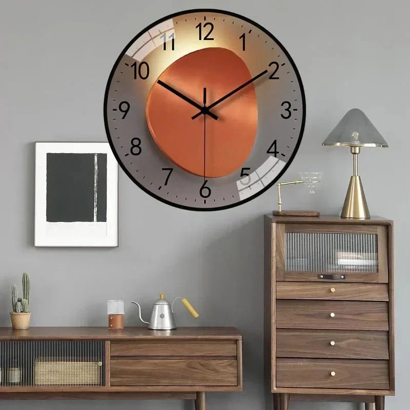 TICKLESS – Silent wall clock with minimalist dial and elegant finish