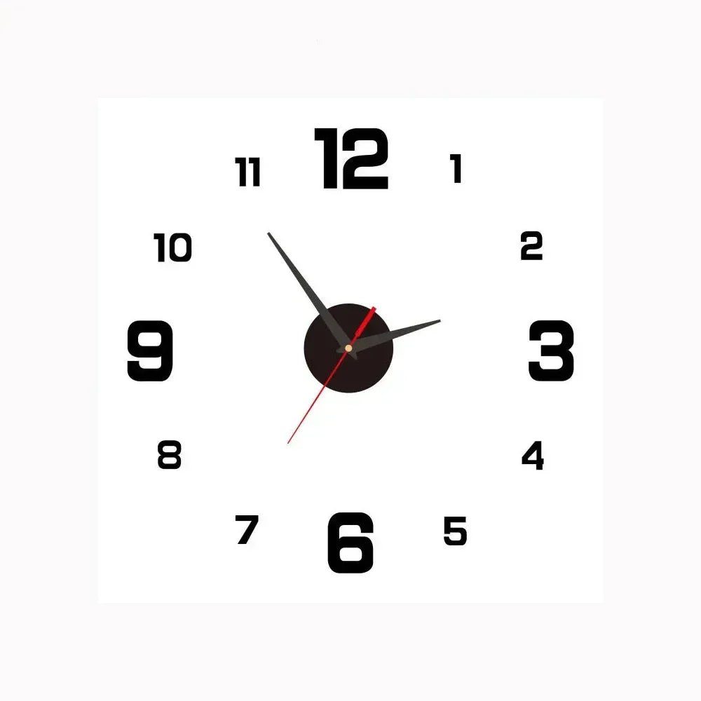 TICKLESS – Silent wall clock with minimalist dial and elegant finish