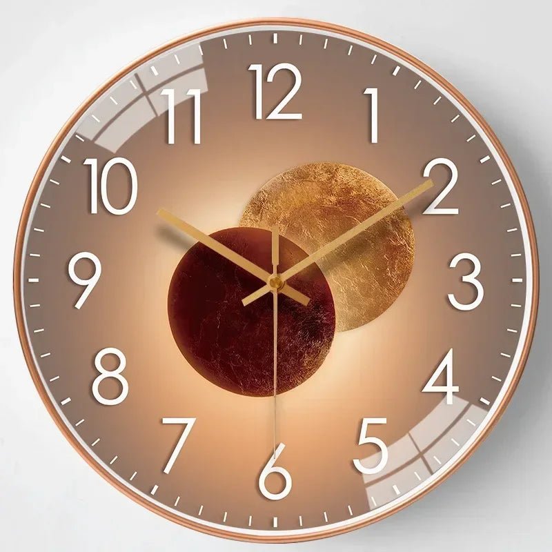 TICKLESS – Silent wall clock with minimalist dial and elegant finish