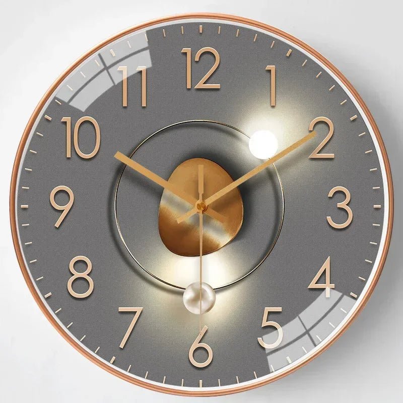 TICKLESS – Silent wall clock with minimalist dial and elegant finish