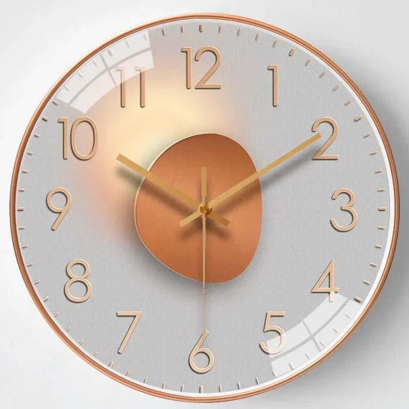 TICKLESS – Silent wall clock with minimalist dial and elegant finish