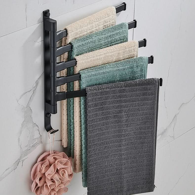 TIDYRACK – 5-Arm Towel Holder with Modern Design