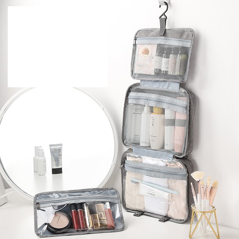 TRAVELTID – Compact Cosmetic Organizer with 4 Compartments