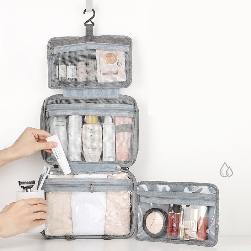 TRAVELTID – Compact Cosmetic Organizer with 4 Compartments
