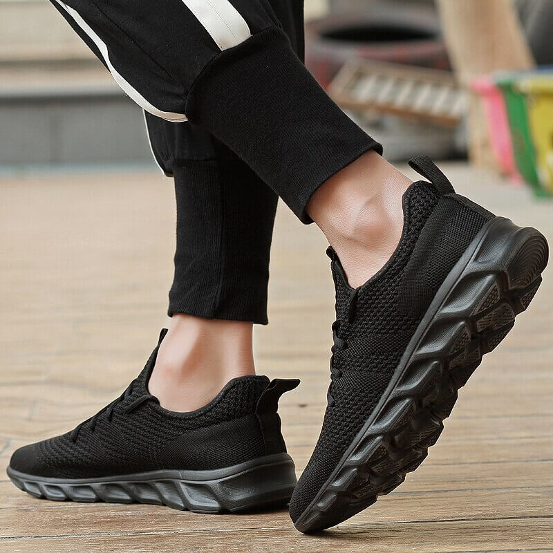 Trendy White Jogging Shoes