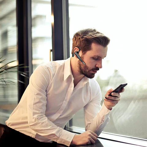 Trucker Dual Mic Wireless Bluetooth 5.1 Noise Cancelling Headset/Earpiece