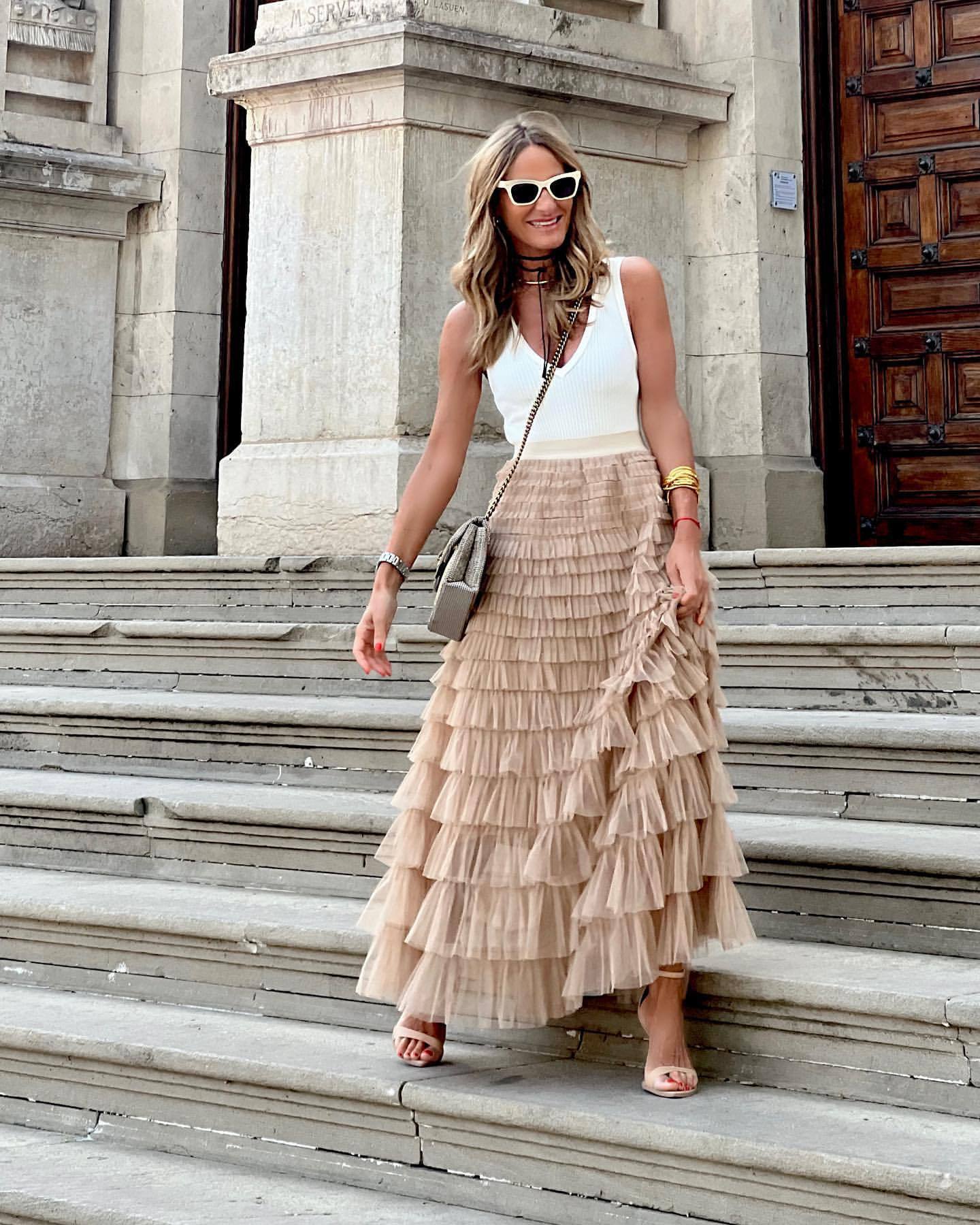 Tulia | Autumn Tulle Skirt